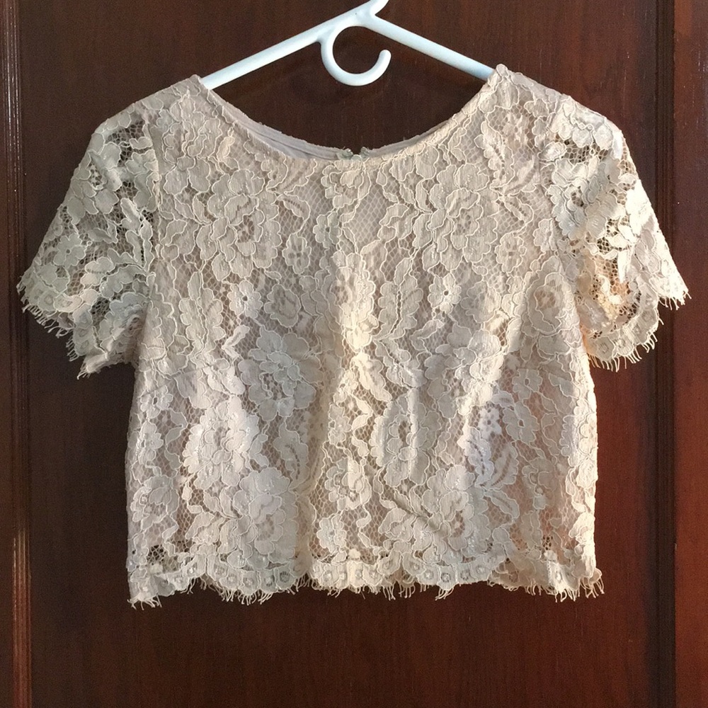 Lace Crop Top